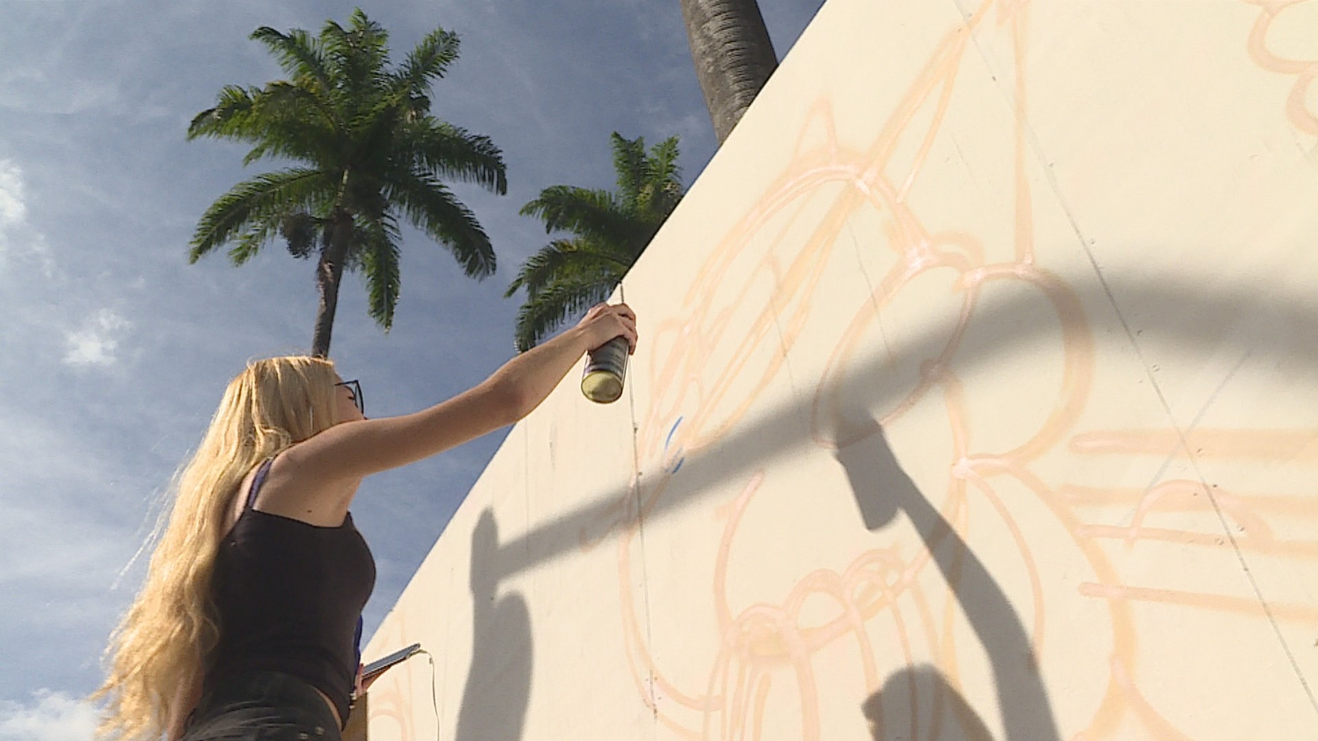 artistas-pintam-tapumes-e-fazem-mural-no-entorno-da-praca-da-liberdade,-em-bh